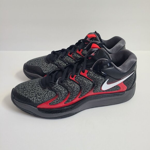 NEW Nike KD 17 Late Night Basketball Shoes FJ9487-001 Size 8.5 Black Red main image 5